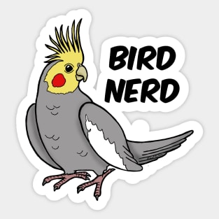 Bird Nerd Sticker